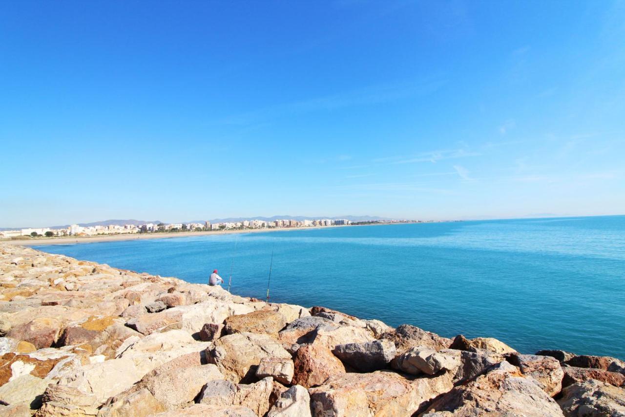 Global Properties, Bonito Apartamento En Urbanizacion Ciudad Mar Sagunto Exterior foto